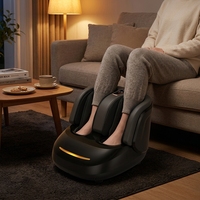 Masseur de pieds et de mollets électrique vibrant avec compresseur, infrarouge et shiatsu pour soulagement de la douleur, idéal pour spa des pieds sous le bureau (OEM/ODM)