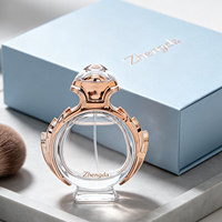 Bouteille de 80 ml en or rose avec couvercle à sertir pour la vente en gros et l'approvisionnement de kits de parfum – Bouteilles de parfum en gros