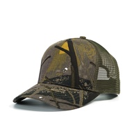 Gorra Trucker Realtree Cam Mesh Ajustable para Caza y Actividades al Aire Libre, Envío Rápido desde EE. UU.