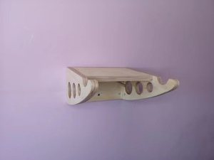 Portapacchi posteriore per bici con montaggio a <span class=keywords><strong>parete</strong></span> <span class=keywords><strong>in</strong></span> <span class=keywords><strong>legno</strong></span> naturale di nuovo Design - Product Image 3