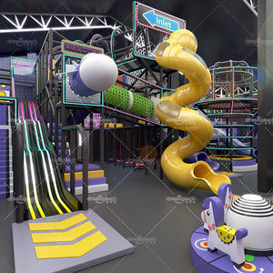 Dream Catch Custom 1000 Sqm Comercial Gran Aventura Deporte Trampolín Park Soft Play Kids Indoor Playground con grandes toboganes - Product Image 2