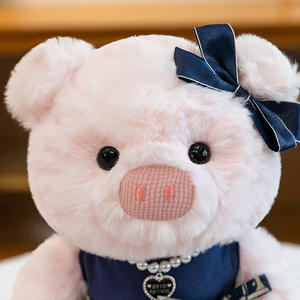 Nuova Collana Belo Tempo con Figurina di Maialino, Peluche Coniglio dalle Orecchie Lunghe, Regalo per Matrimonio, Bestseller Maialino - Product Image 4