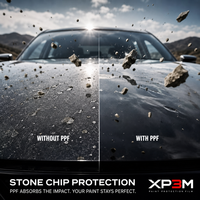 Film de protection de peinture automobile XP3M TPU PPF 7,5 mil, qualité supérieure, garantie 6 ans, base TPU Lubrizol, anti-rayures, anti-jaunissement