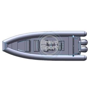 Rhib 860 Gommoni <span class=keywords><strong>Barca</strong></span> Da Pesca, Bote Inflable de Aluminio con Motor - Product Image 6