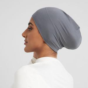 Hijab musulman sous-voile uni classique pour usage quotidien, personnalisable, respirant, léger, doux, extensible, islamique - Product Image 2