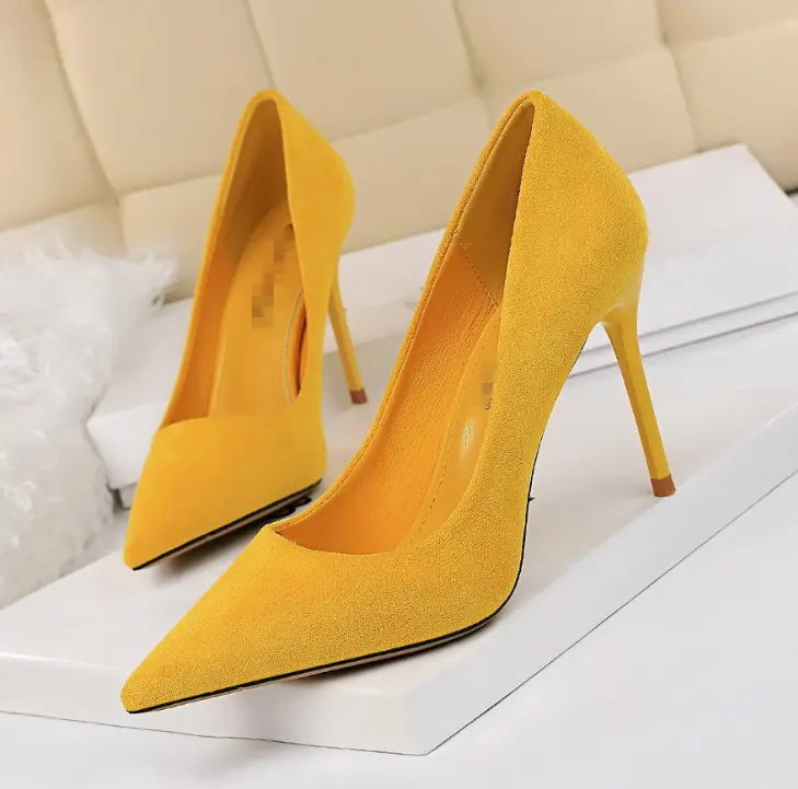 cy12010a fashional model 2020 women high heels sexy elegant ladies pumps