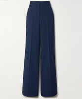 Pantalon de Bureau Femme Personnalisé à Jambes Larges Taille Basse, Long pour le Printemps, Tenue de Bureau pour Dames, Vente Directe Usine