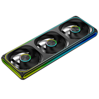 XINMAI 2026 Nouveau ventilateur de boîtier PC PWM ARGB XM-360 360mm pour ordinateur de bureau gaming, ventilateur de refroidissement pour châssis gaming OEM