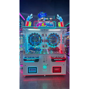 Machine à <span class=keywords><strong>prix</strong></span> Happy Cola à fort rendement, directement d'usine, distributeur de boissons commercial à monnayeur pour 2 joueurs, pour parc d'attractions - Product Image 1