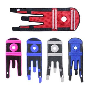 <span class=keywords><strong>Genouillère</strong></span> à rotule ouverte réglable coussinets de soutien entraînement à l'haltérophilie protégeant le genou pour hommes et femmes - Product Image 2