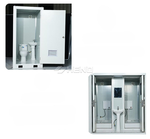 Toilettes et Douche Extérieures Modernes pour Piscines, Salles de Bain, Parcs - Conception Portable pour Utilisation en Extérieur - Product Image 5