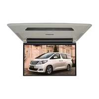 Écran IPS FHD de 13,3 pouces, autoradio stéréo, moniteur de toit/plafond MP5, système de divertissement pour sièges arrière Toyota Alphard 20 Vellfire A20