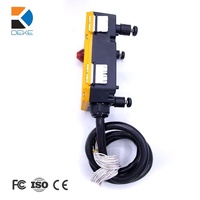 Télécommande radio industrielle pour pont roulant à double vitesse, 12 boutons, F24-12D