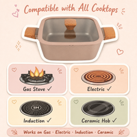 Batterie de cuisine Casseroles et poêles antiadhésives en métal et aluminium