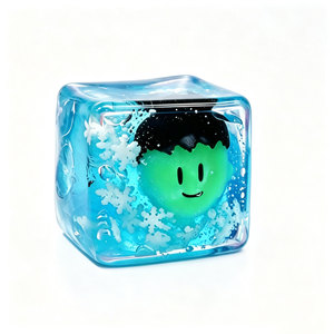 Juguete Blandito TPR Luminoso de Halloween Movidoo, Cubo de Hielo que Brilla en la Oscuridad, Fantasma Frankenstein, Juguete Antiestrés para Mayores de 14 Años - Product Image 3