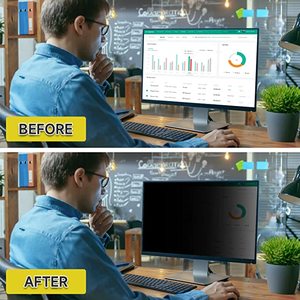 Thiết kế mới chống Spy chống Peep kích thước lớn 27 inch OEM ODM chống ánh sáng màu xanh sự riêng tư phim bảo vệ màn hình - Product Image 4