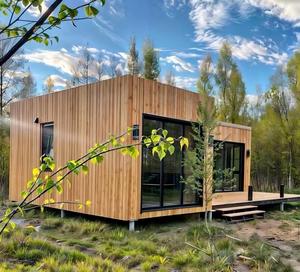 Cabaña <span class=keywords><strong>de</strong></span> <span class=keywords><strong>Madera</strong></span> Prefabricada Contemporánea, Ecológica y <span class=keywords><strong>de</strong></span> Bajo Consumo, Alimentada por Energía Solar, para Uso Hotelero - Product Image 6