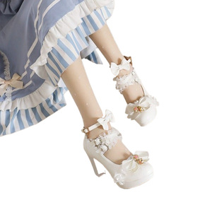 Chaussures à plateforme pour femmes, talons hauts, sangle à boucle, antidérapantes, légères, printemps, été, hiver - Product Image 5