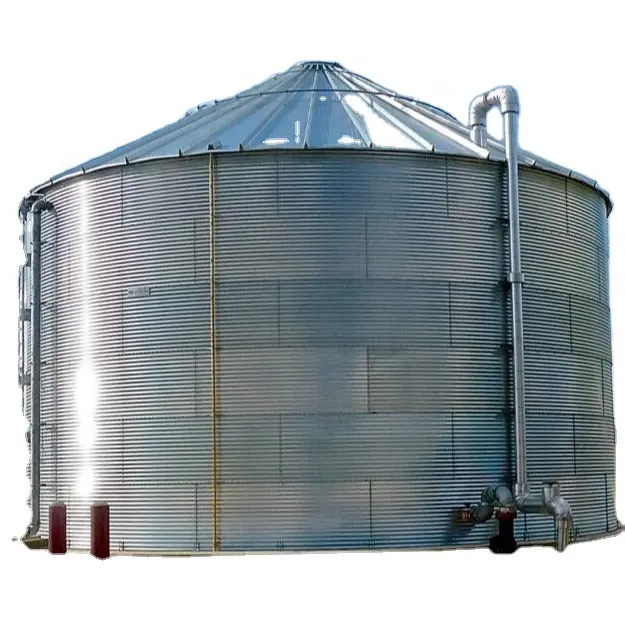 20ton 50cbm su depolama tankı endüstriyel çelik su depolama tankı ile montajı oluklu çelik levha üreten tatlı su 50