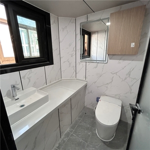 บ้านแคปซูลเคลื่อนที่แบบแผงเหล็กสำเร็จรูปเป็นมิตรกับสิ่งแวดล้อม พร้อมห้องนอน ห้องครัว และห้องน้ำ - Product Image 5