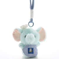Porte-clés en peluche éléphant chef dessin animé, pendentif de sac à dos, adorables animaux créatifs, petites poupées en peluche, jouets pour enfants, cadeau - Vente chaude