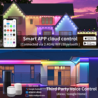 Controlador de Luces LED Pixel, Sistema de Control LED Inteligente con Wifi y Sincronización Musical RGB, 4 Salidas