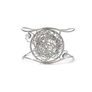 Pulsera de perlas de acero inoxidable 316L con baño de oro PVD, joyería sostenible y resistente para mujer - Product Image 1