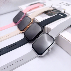 2026 New L16 Smart Watch IP67 Waterproof Big Screen BT Call Fitness Tracker Hiwatchpro Unisex Ultra-thin 4-Day <b>Battery</b> - Product Image 1