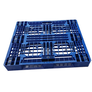 Palette en plastique grillagée 1210x1000x150mm double face, entrée 4 directions, pour le stockage de pièces automobiles et l'empilage au sol - Product Image 2