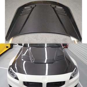 Capó de Motor de Fibra de Carbono Estilo V para Actualización de Automóviles 2022-2025, Nuevo, Color Negro, Fácil Instalación, 1 Año de Garantía, Compatible con G42/G87 - Product Image 2