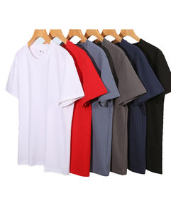 Camisetas de Algodón y Spandex de 200 g/m² al por Mayor, Camisetas Deportivas Casuales Transpirables Unisex con Cuello Redondo, Personaliza tu Logotipo, Camisetas para Hombre - Product Image 2