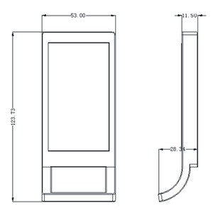 Digital Card Pin Password Locker <strong>Cabinet</strong> <strong>Lock</strong> <strong>With</strong> RFID Card <strong>Access</strong> Function For Fitness Gym - Product Image 3