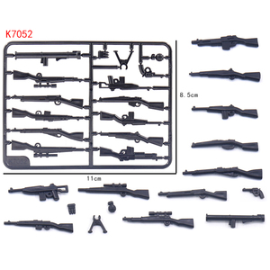 Set de Bloques de Construcción para Niños, Mini Paquete de Pistolas, Modelo de Soldado de la Segunda Guerra Mundial, Juguetes de Bloques de Plástico, Accesorios de Batalla - Product Image 2