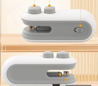 Clip de scellage USB rechargeable, petit appareil d'emballage plastique pour la maison, mini outil portable pour sachets de collation, outil à pression manuelle