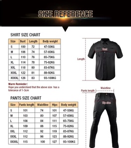 Otoño nuevo uniforme <span class=keywords><strong>de</strong></span> trabajo <span class=keywords><strong>de</strong></span> <span class=keywords><strong>seguridad</strong></span> conjunto <span class=keywords><strong>de</strong></span> manga corta uniforme <span class=keywords><strong>de</strong></span> entrenamiento negro Unisex poliéster/detección <span class=keywords><strong>de</strong></span> aguja <span class=keywords><strong>de</strong></span> algodón <span class=keywords><strong>para</strong></span> guardia - Product Image 4