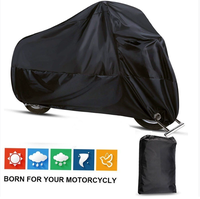 Housse de moto imperméable, anti-poussière et anti-UV toutes saisons - Housse de moto pour intérieur et extérieur, nouvelle housse de moto