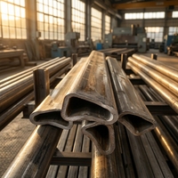 Tubo de Acero Triangular Sin Costura Certificado por API ASTM A519, 3.00x0.250'', Alta Capacidad de Carga para Soporte de Equipos Pesados, Tamaño Personalizado