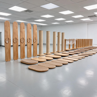 Arbre à chat en bois massif de 183 cm, multi-niveaux, avec capsule spatiale, tour d'escalade, hamac écologique et condo pour chats d'intérieur
