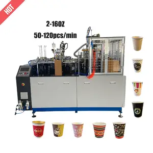 Guanbu Wegwerp Papier Cup Making Machine High Speed Paper Cups Machine