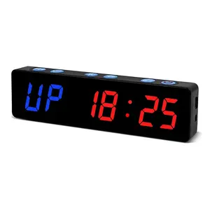 Jhering Schlussverkauf magnetischer Countdown 1 Zoll Digitaler Timer Timer Minikintervall-Uhr tragbarer Fitnessstudio-Timer