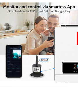 Xingzhijie & jcns 24V 48V 4200W biến tần năng lượng mặt trời tốt nhất tắt lưới 4.2KW 24V 6200W biến tần năng lượng mặt trời lai 6.2kW biến tần năng lượng mặt trời lai - Product Image 6