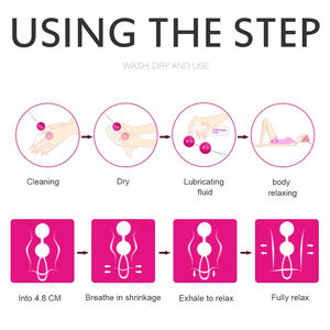 Gratis Op Maat Gemaakte Doos-Vaginale Ballen Kegel Oefening Ben Wa Bal Bekkenspieren Vagina Aanhalen Massagesimulator Krimpend Seksspeeltje - Product Image 6