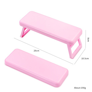 Soporte Plegable para Manos y Uñas, Almohada de Descanso para <span class=keywords><strong>Manicura</strong></span>, Cojín de Apoyo para <span class=keywords><strong>Mesa</strong></span>/Escritorio, Soporte de Esponja, Herramienta de Práctica para Salón - Product Image 5