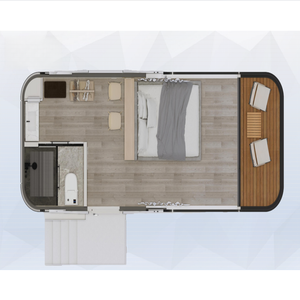 Hệ thống xây dựng mô-đun như lego-không gian prefab có thể tùy chỉnh cho khách sạn, biệt thự hoặc văn phòng với việc di dời dễ dàng - Product Image 5