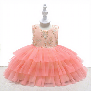 <span class=keywords><strong>Abiti</strong></span> carini per ragazze all'ingrosso, <span class=keywords><strong>18</strong></span> mesi Robes De Crmonie Pour Enfants bambino principessa vendita calda abito angelo vestito d'oro per ragazze/ - Product Image 1
