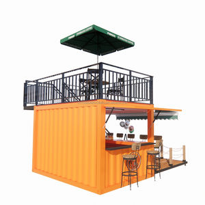 ร้านอาหาร บาร์ คาเฟ่ โรงแรม สำเร็จรูป ขนาด 10 ฟุต แบบขยายได้ ผลิตจากแผ่นเหล็กแซนวิช ทันสมัย ระบายอากาศได้ดี ใช้กลางแจ้ง - Product Image 4