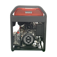 Groupe électrogène diesel 8 kW, double tension 220V/380V, 50/60Hz, monophasé, petit, industriel, extérieur, démarrage électrique, portable, pour situations d'urgence