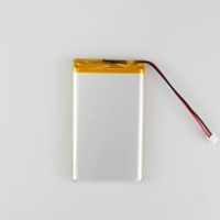 Power bank tenaga surya 9060100 3.7v, baterai polimer lithium 8000mah 10000mah dengan Rohs