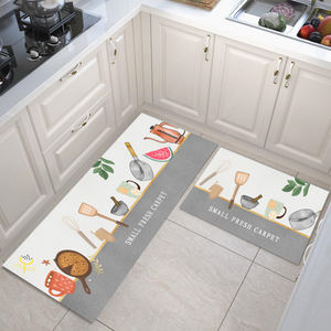 Flores e Plantas Tapetes Cozinha Banheiro Impresso Cozinha Tapete Bathmat Anti Fadiga Standing Mat - Product Image 5