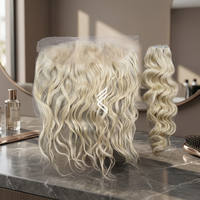 Perruques Lace Frontal Blondes Premium 13x6 Durables en Cheveux Européens 100% Vierge Remy, Ondulation Naturelle et Ondulation Profonde Lâche, Personnalisation pour Salons
